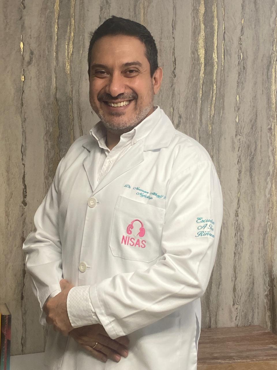 Dr. Norman Alhajj, nephrologist at NISAS in Cali